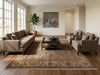 Load image into Gallery viewer, 8.8 x 11.11 Light Blue Quality Handmade Jaipur Rug - view 2