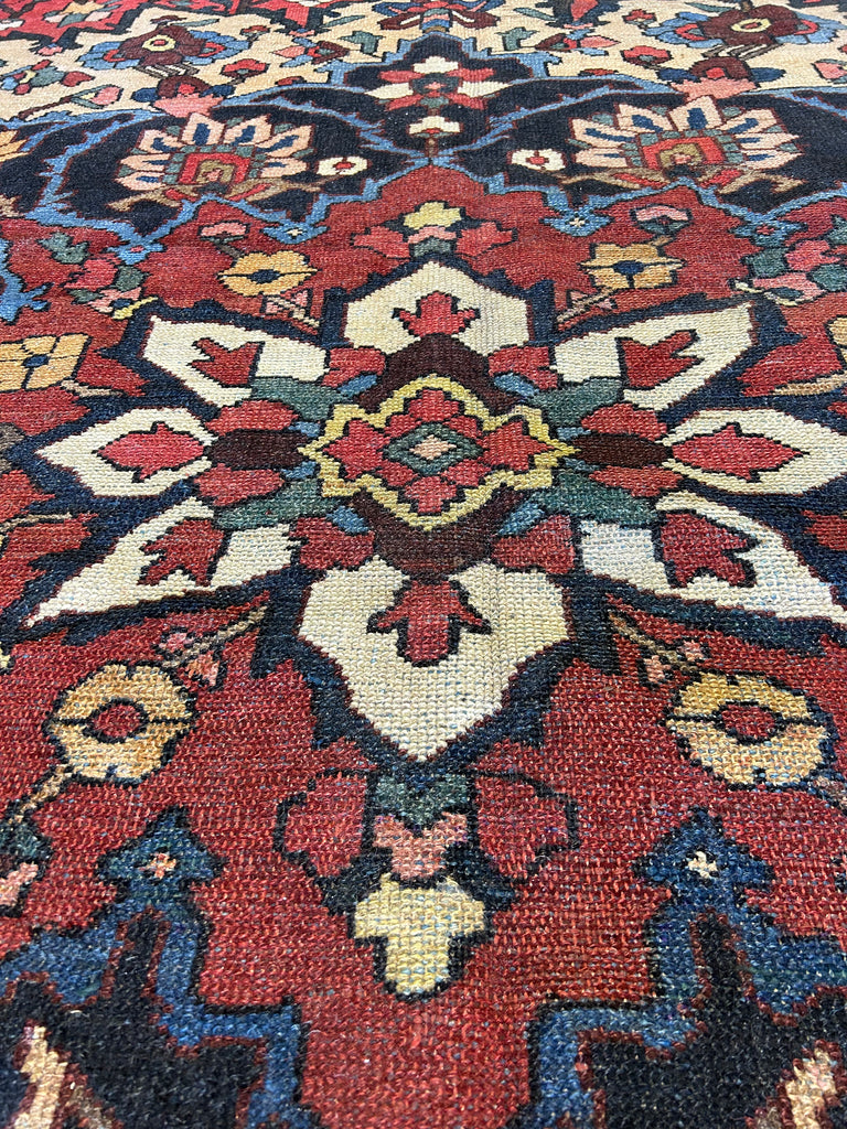 11 x 16.4 Large Semi-Antique Persian Bakhtiar Rug 23613