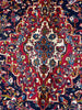 Load image into Gallery viewer, 9.8 x 14.4 Persian Navy Blue Kashan Rug BLUE RED 8661