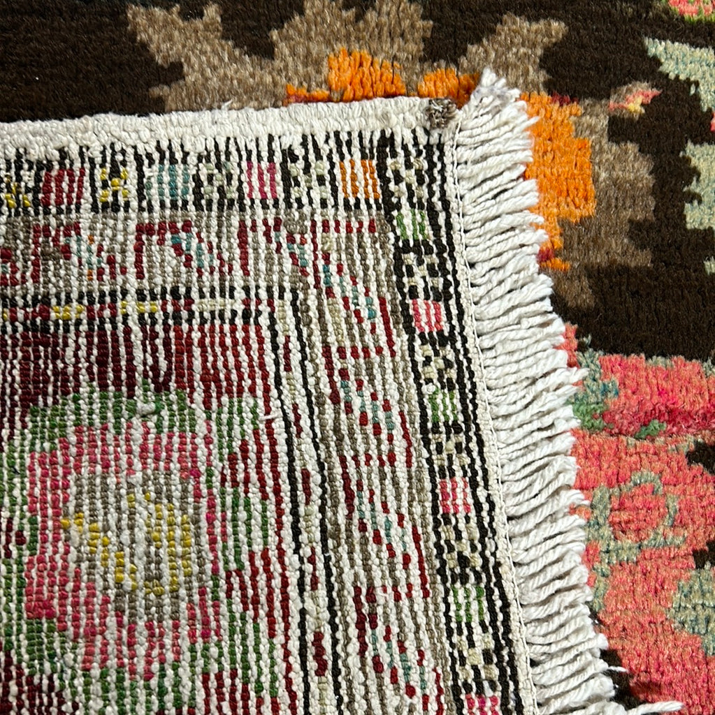 4.6 x 9.2 Black Antique Kazak Rug 3281