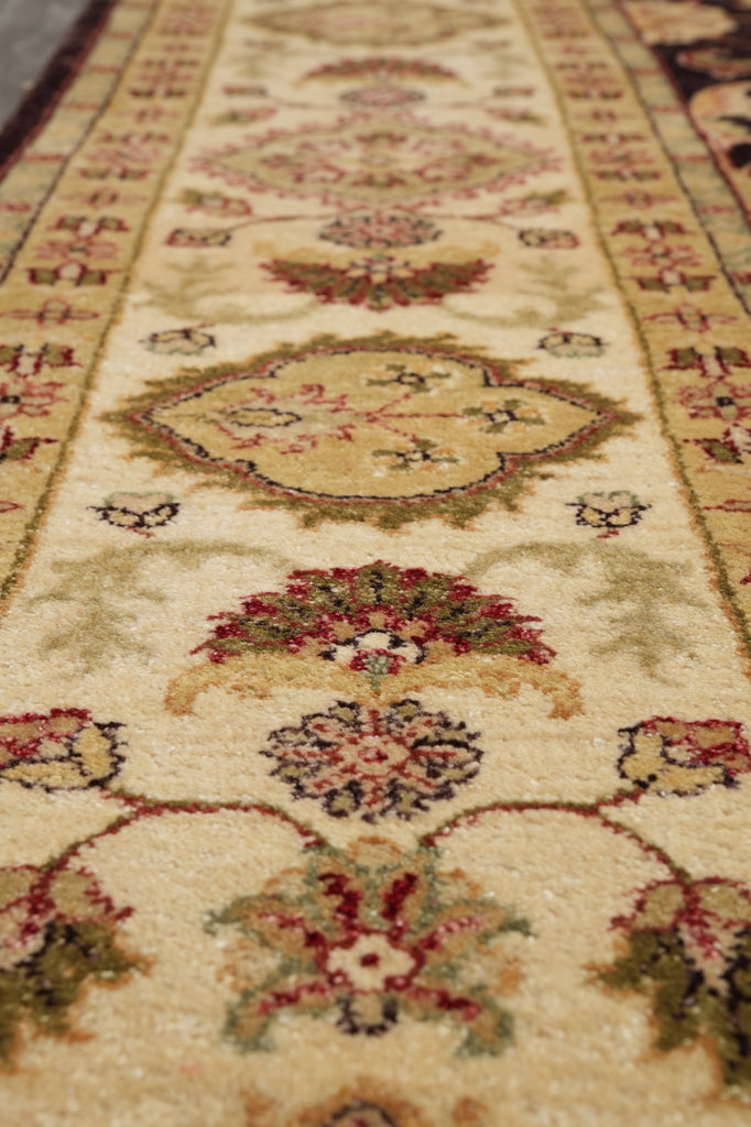 8 x 10 Dark Brown Black Chobi Peshawar Rug #PIX-10601