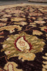 Load image into Gallery viewer, 8 x 10 Dark Brown Black Chobi Peshawar Rug #PIX-10601