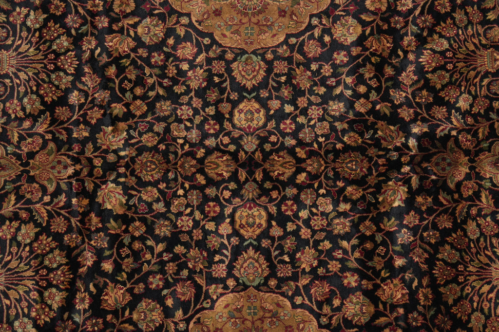 8 x 10 High Quality Jaipur Rug Black Traditional #PIX-8138