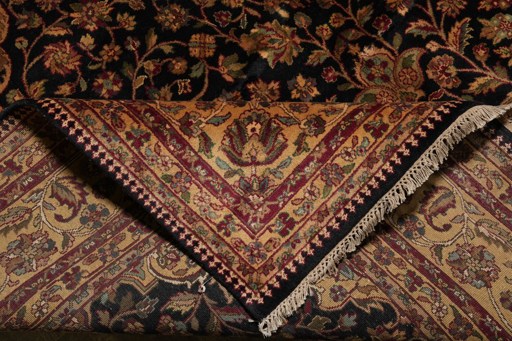 8 x 10 High Quality Jaipur Rug Black Traditional #PIX-8138