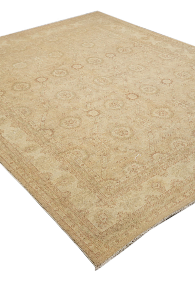 8 x 10 Neutrals Chobi Peshawar Rug #F-4335