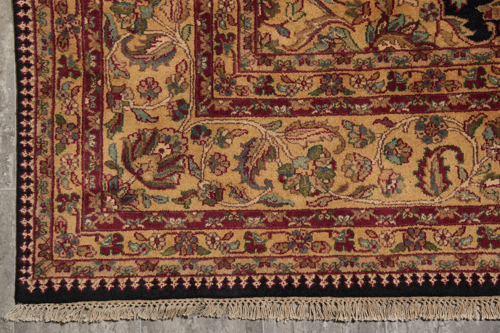 8 x 10 High Quality Jaipur Rug Black Traditional #PIX-8138