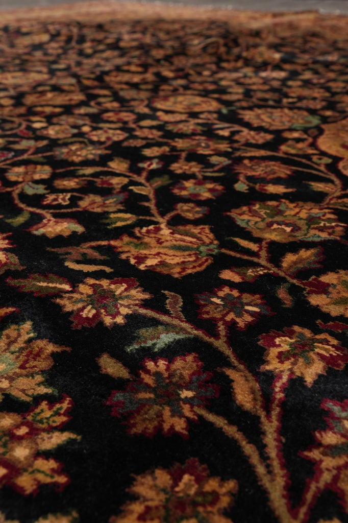 8 x 10 High Quality Jaipur Rug Black Traditional #PIX-8138
