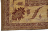Load image into Gallery viewer, 10 x 14  New Peshawar Chobi Rug Hand-Knotted Pakistan Brown And Gold #F-4277