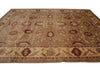 Load image into Gallery viewer, 10 x 14  New Peshawar Chobi Rug Hand-Knotted Pakistan Brown And Gold #F-4277
