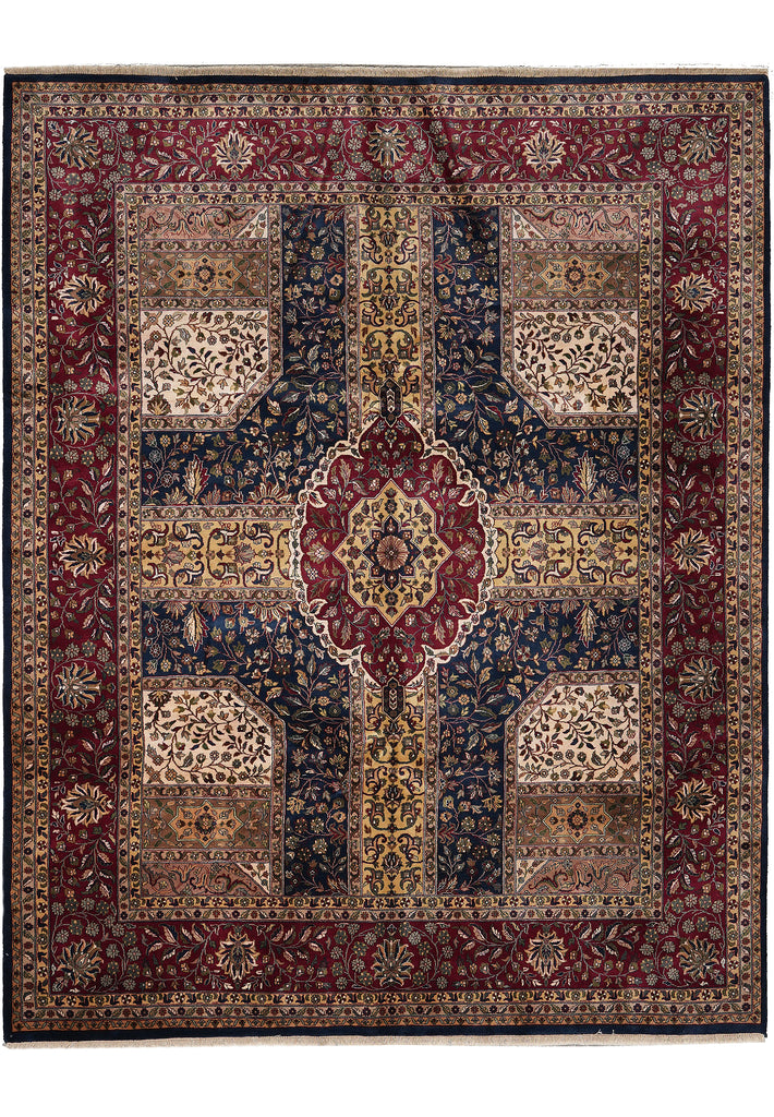 8 x 10 Quality Dense Lustrous Wool Jaipur Rug 