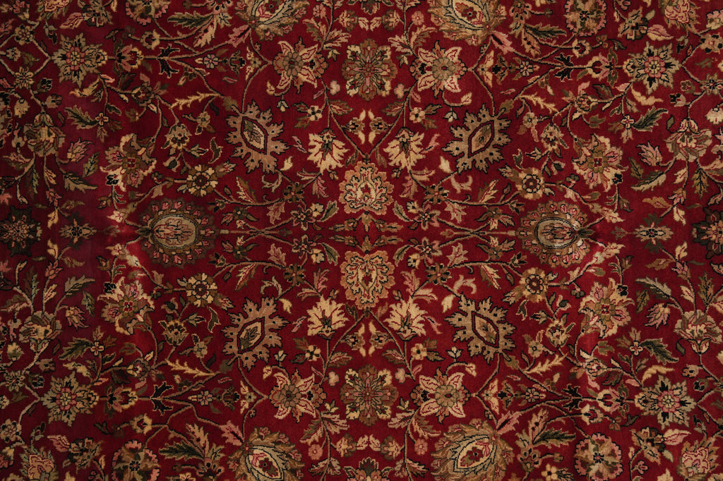 8 x 9.8 Quality Jaipur Rug Burgundy Gold #PIX-10162