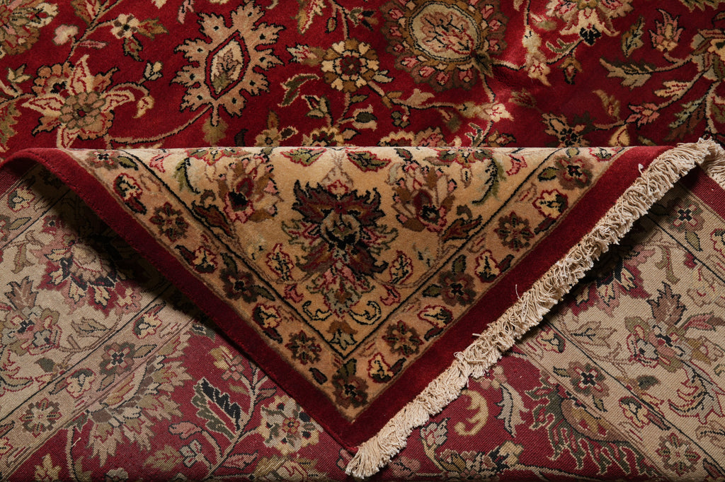 8 x 9.8 Quality Jaipur Rug Burgundy Gold #PIX-10162