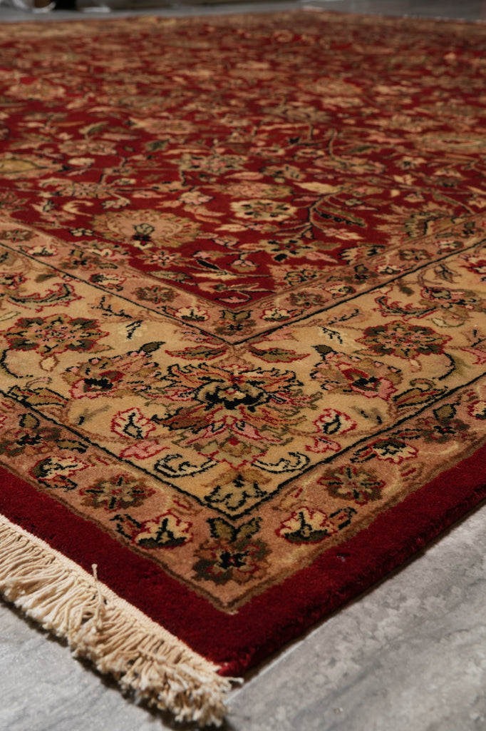 8 x 9.8 Quality Jaipur Rug Burgundy Gold #PIX-10162