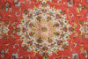 Load image into Gallery viewer, 6.5 x 6.7 SQUARE Rug Super High Quality Persian Tabriz Carpet Wool and Silk 400 KPSI IRAN #PIX-26543