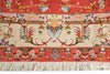Load image into Gallery viewer, 6.5 x 6.7 SQUARE Rug Super High Quality Persian Tabriz Carpet Wool and Silk 400 KPSI IRAN #PIX-26543