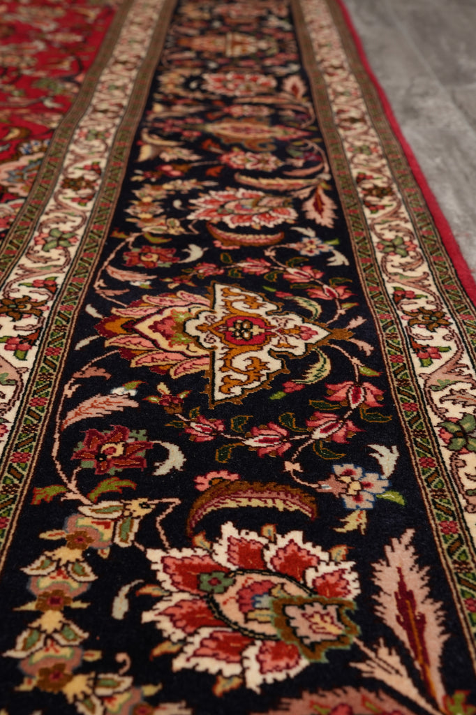 8.3 x 11.8 High Quality Genuine Persian Tabriz rug IRAN Wool and Silk 400 KPSI #PIX-14507