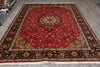 Load image into Gallery viewer, 8.3 x 11.8 High Quality Genuine Persian Tabriz rug IRAN Wool and Silk 400 KPSI #PIX-14507