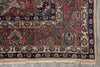 Load image into Gallery viewer, 7.5 x 10.6  Turkish Tabriz Rug | Ivory &amp; Rust Medallion | Hand-Knotted Wool 1950s #PIX-23683