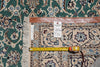 Load image into Gallery viewer, 5 x 8 Authentic Quality Persian Nain Rug Wool and Silk Green #PIX-9483