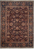 Load image into Gallery viewer, 8 x 11 Quality Handmade Rug Burgundy and Blue 