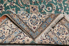 Load image into Gallery viewer, 5 x 8 Authentic Quality Persian Nain Rug Wool and Silk Green #PIX-9483