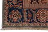 Load image into Gallery viewer, 8 x 11 Quality Handmade Rug Burgundy and Blue #PIX-13206