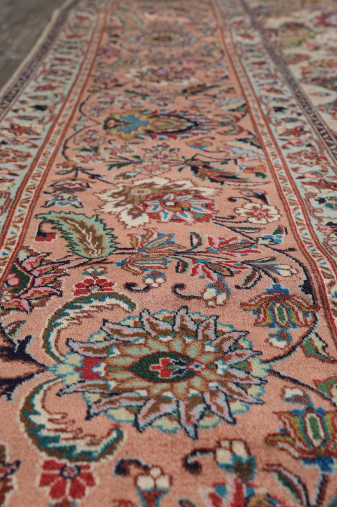 9.9 x 12.9 Authentic High Quality Persian Tabriz Wool and Silk 400 KPSI #PIX-12539