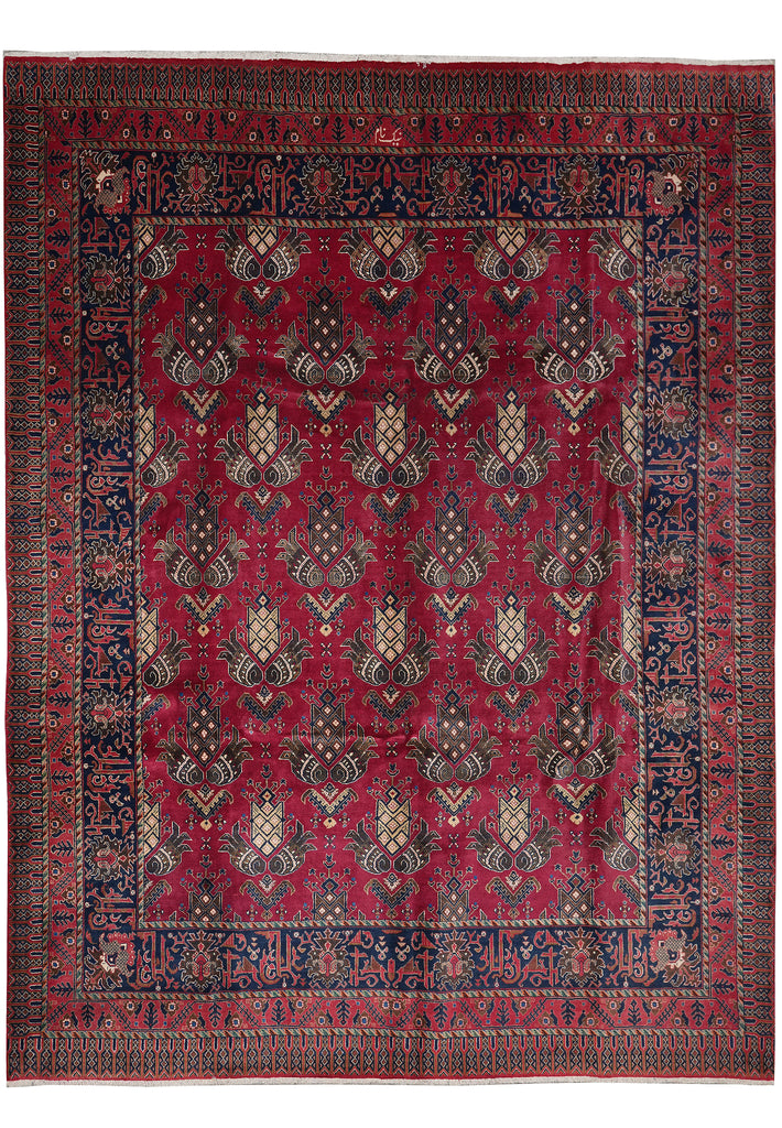 10 x 13 Authentic Persian Mashad Rug Great Quality