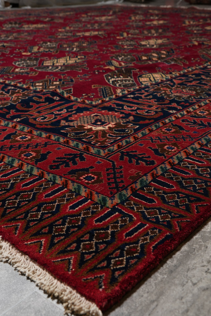 10 x 13 Authentic Persian Mashad Rug Great Quality #PIX-1064
