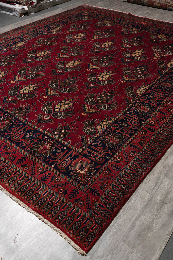 10 x 13 Authentic Persian Mashad Rug Great Quality #PIX-1064