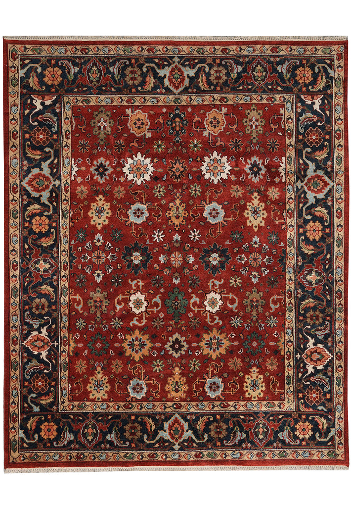 8 x 10 New Handmade Rug Reproduction of Antique Mahal Rug