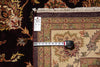 Load image into Gallery viewer, 9 x 12 Black  Dense Wool Jaipur Hand-Knotted Rug #PIX-14575