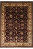 Load image into Gallery viewer, 9 x 12 Black  Dense Wool Jaipur Hand-Knotted Rug