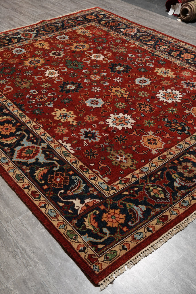 8 x 10 New Handmade Rug Reproduction of Antique Mahal Rug #B-75808