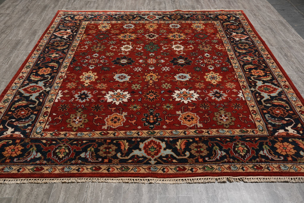 8 x 10 New Handmade Rug Reproduction of Antique Mahal Rug #B-75808