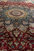 Load image into Gallery viewer, 8 x 8 Feet Octagonal Handmade Silk Fancy Signed Rug #50359