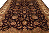 Load image into Gallery viewer, 9 x 12 Black  Dense Wool Jaipur Hand-Knotted Rug #PIX-14575