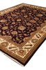 Load image into Gallery viewer, 9 x 12 Black  Dense Wool Jaipur Hand-Knotted Rug #PIX-14575