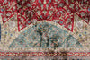 Load image into Gallery viewer, 8 x 8 Feet Octagonal Handmade Silk Fancy Signed Rug #50359