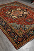 Load image into Gallery viewer, 8.9 x 11.9 New Heriz Serapi Handmade India Rug #F-4578