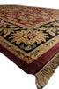 Load image into Gallery viewer, 9 x 12 High Quality Wool Jaipur Rug Burgundy #PIX-25640