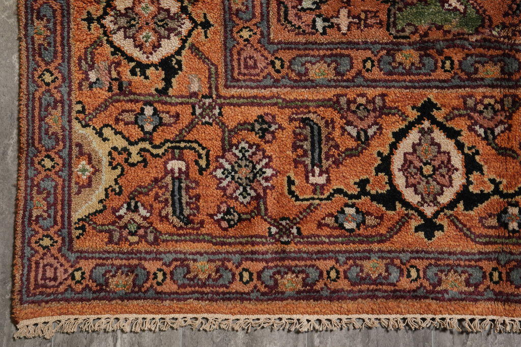 8 x 10 New Serapi Heriz Handmade India Rug #F-4579