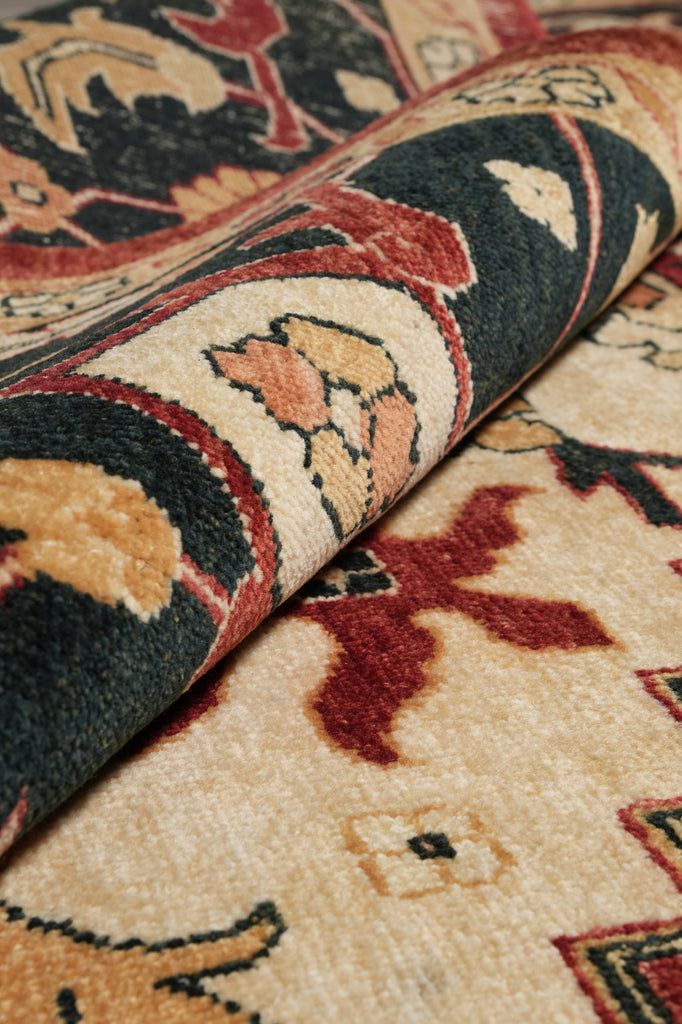 10 x 15 New Serapi Heriz Natural Ghazni Wool Handmade Afghanistan #PIX-2285