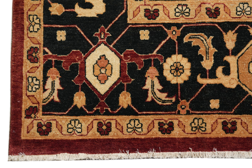 10 x 15 New Serapi Heriz Natural Ghazni Wool Handmade Afghanistan #PIX-2285