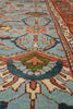 Load image into Gallery viewer, 10 x 13.9 New Reproduction Handmade Quality Wool Soltanabad Rug Light Blue Coral #F-4580
