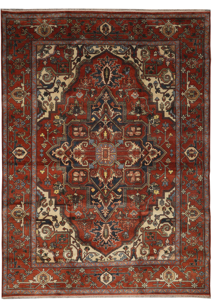 9 x 12 Nice Quality Wool Handmade Heriz Serapi Rug