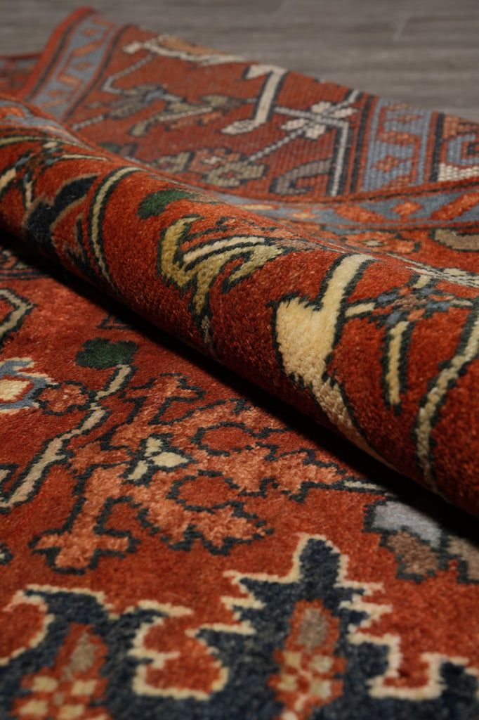 9 x 12 Nice Quality Wool Handmade Heriz Serapi Rug #F-4581