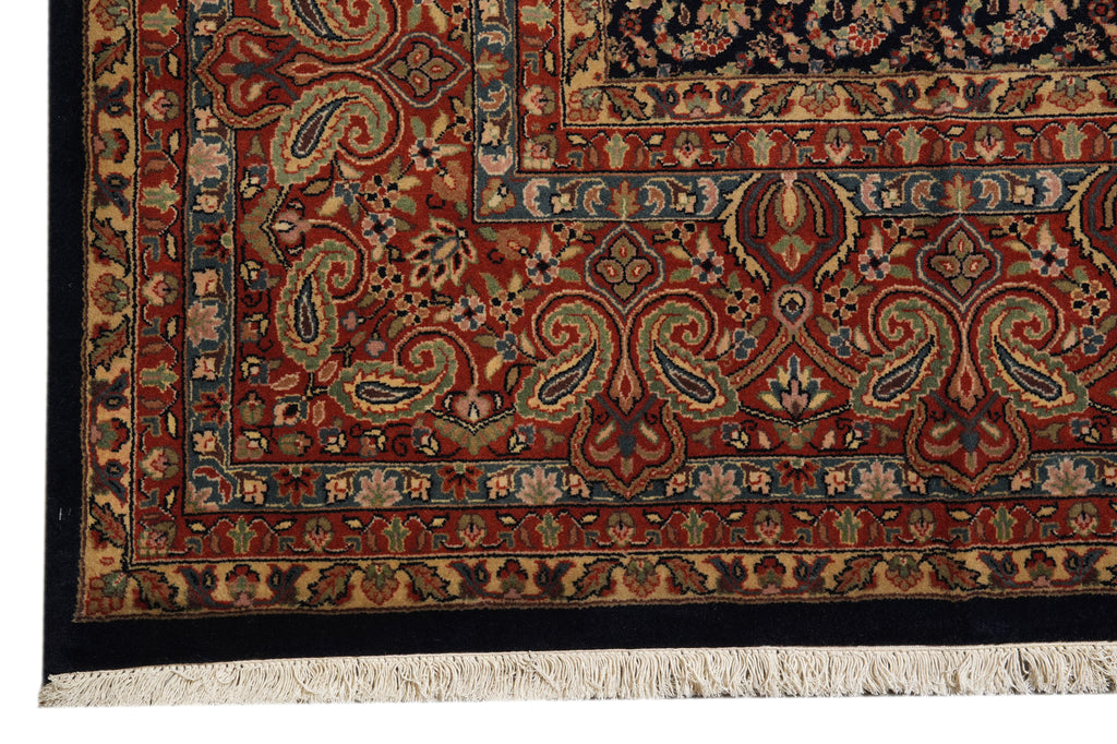 10 x 12.9 Great Quality Herati Paisely Rug Dense Weave Natural Wool #PIX-10253