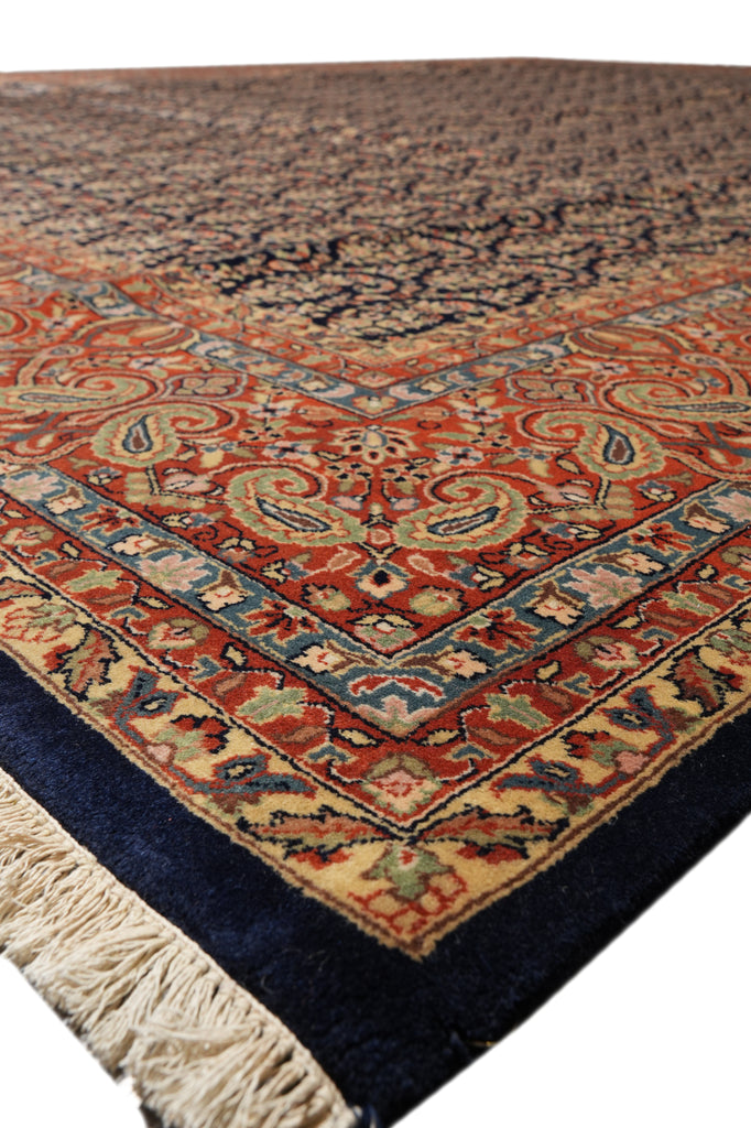 10 x 12.9 Great Quality Herati Paisely Rug Dense Weave Natural Wool #PIX-10253