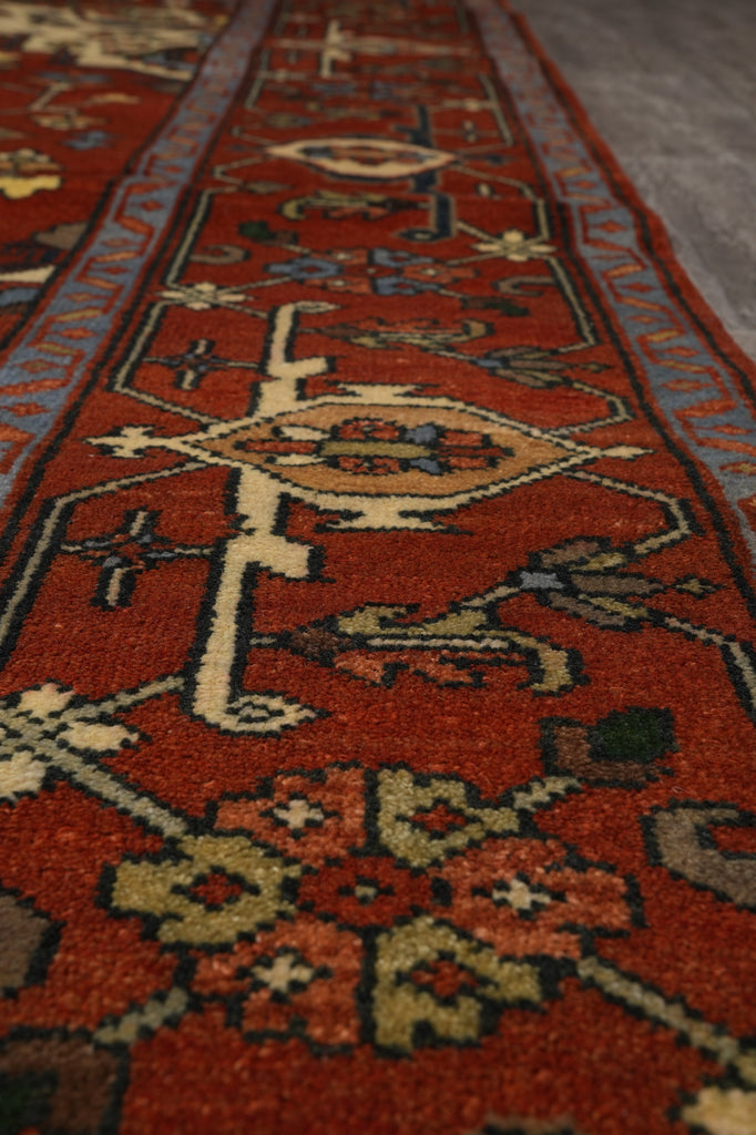 9 x 12 Nice Quality Wool Handmade Heriz Serapi Rug #F-4581